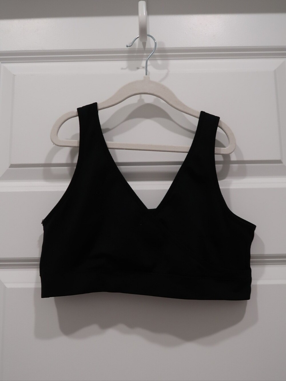 Auden Black Nursing Unlined Seamless Bra Size Large - Picture 2 of 4